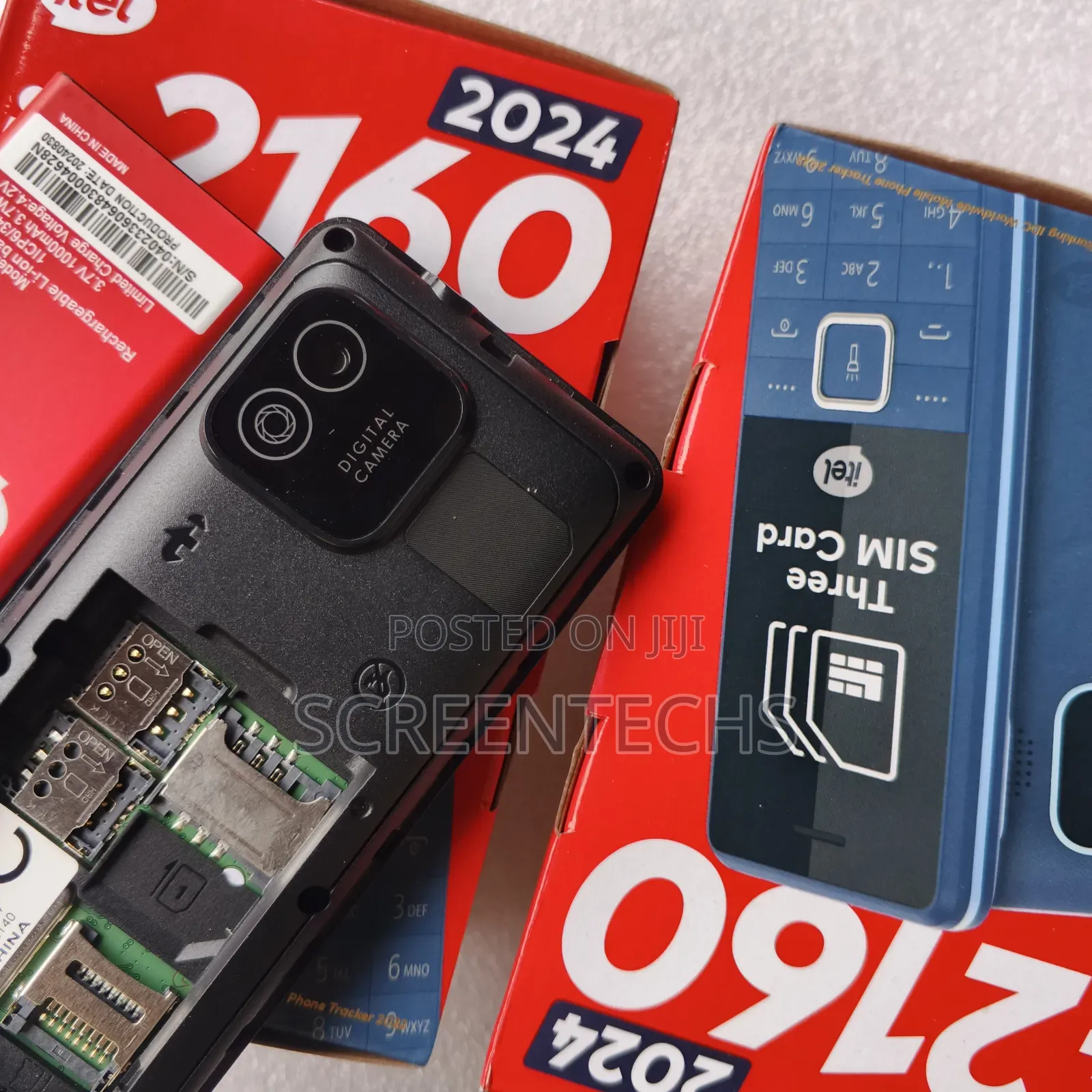 New Itel it2160 Blue