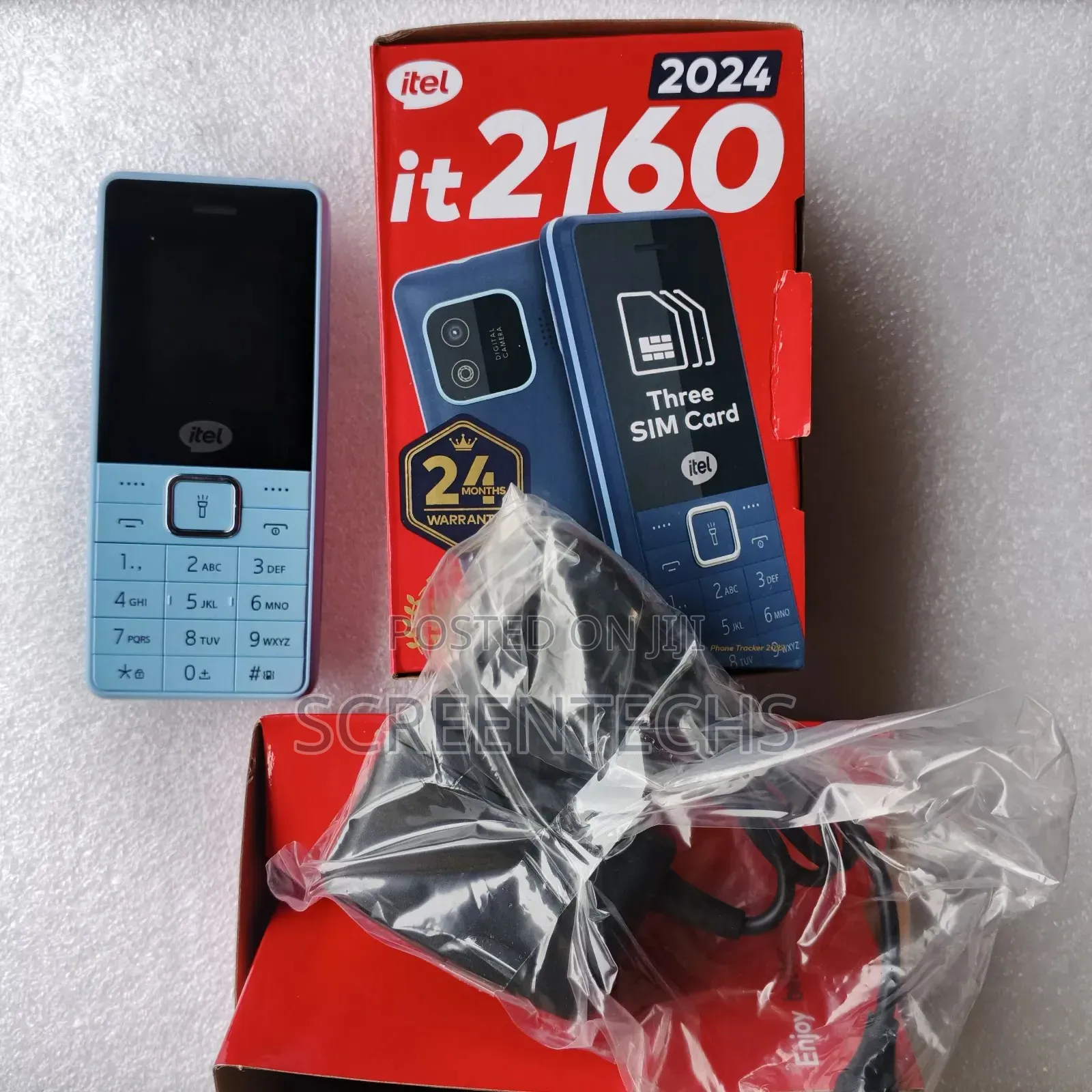 New Itel it2160 Blue