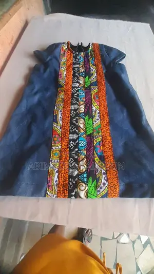 Denim Gown for Age 3 - 5