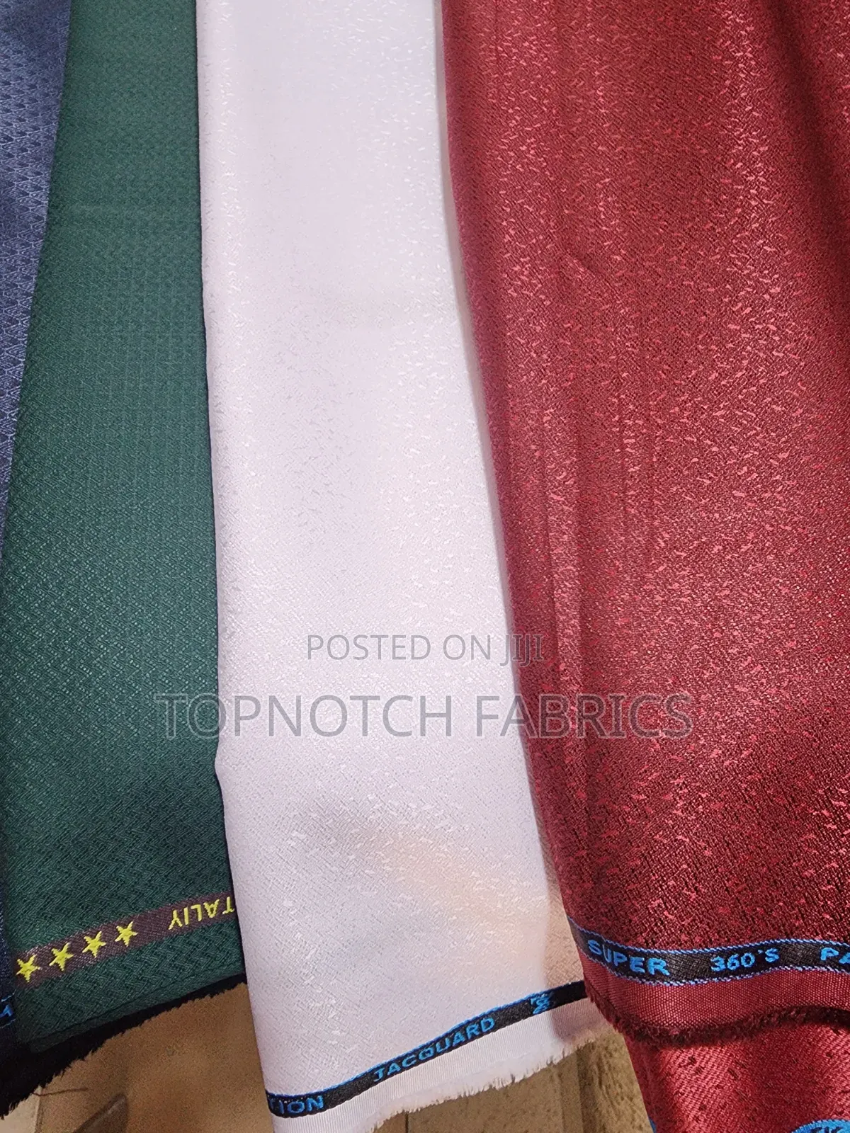Cashmere and Senate Fabrics