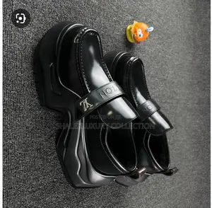 Luxury Platform Leather Loafer's Women -designer Shoes