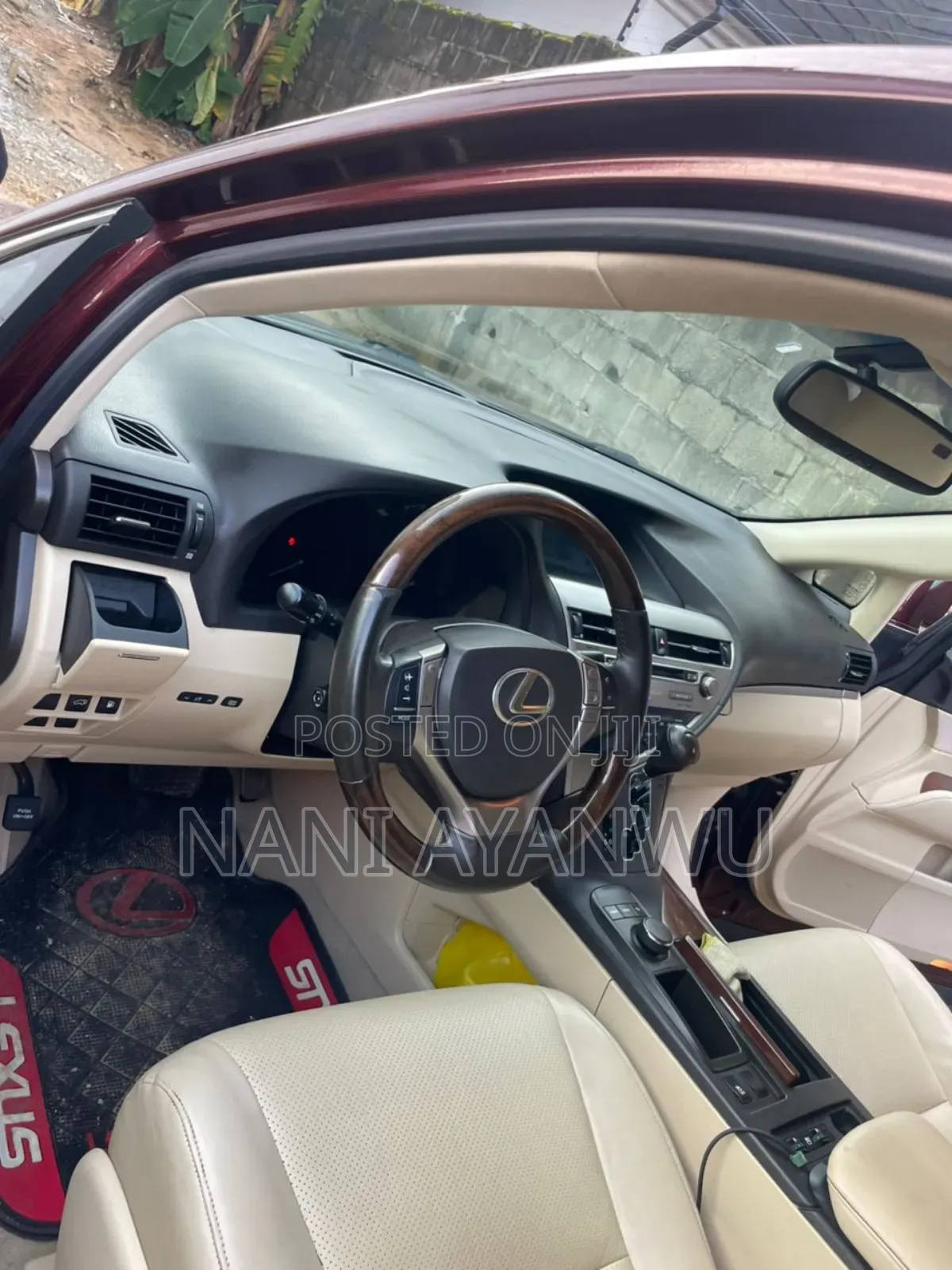 Lexus RX 2013 Red