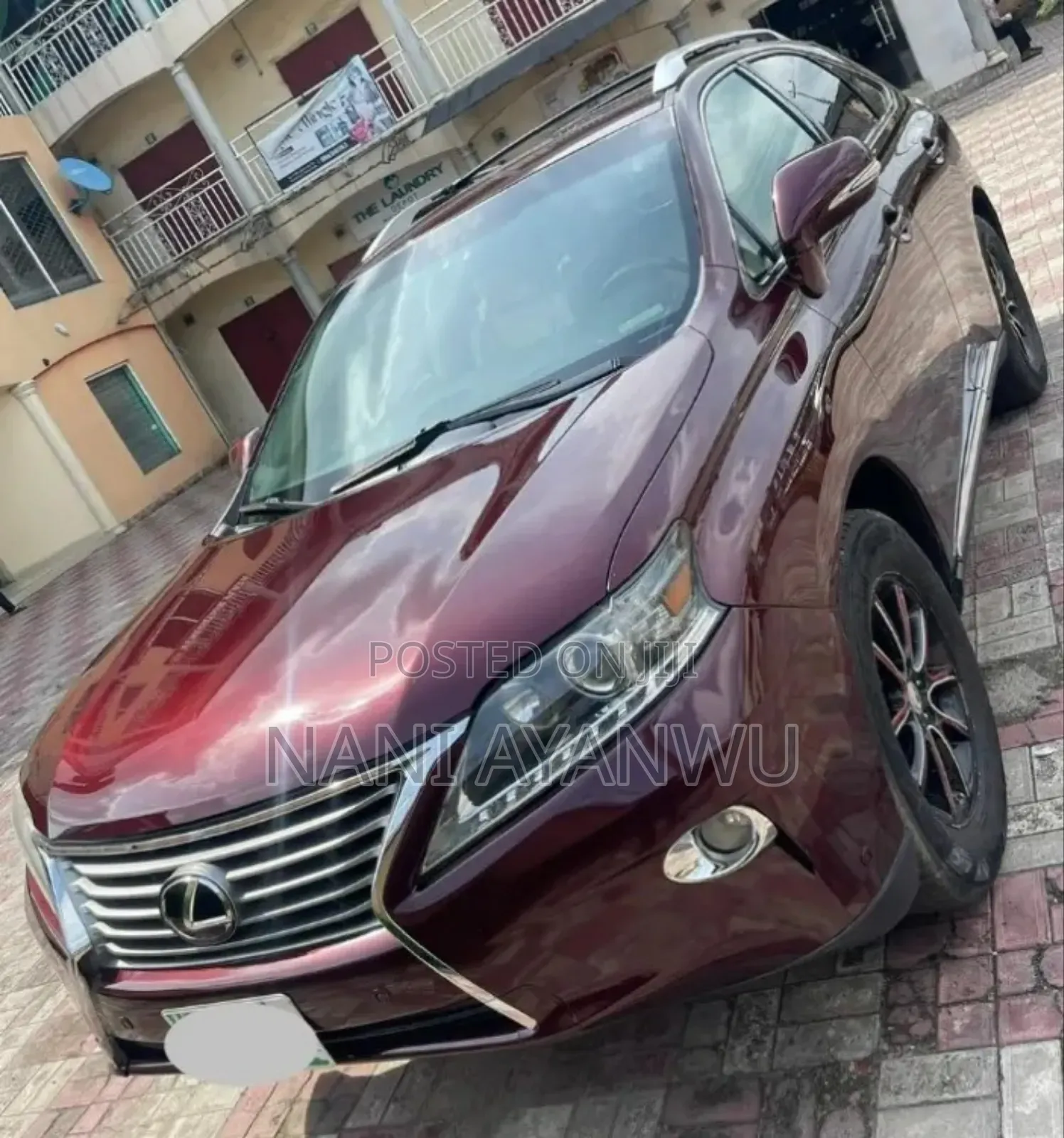 Lexus RX 2013 Red