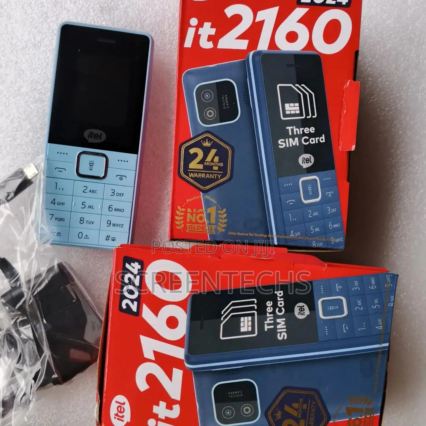 New Itel it2160 Blue