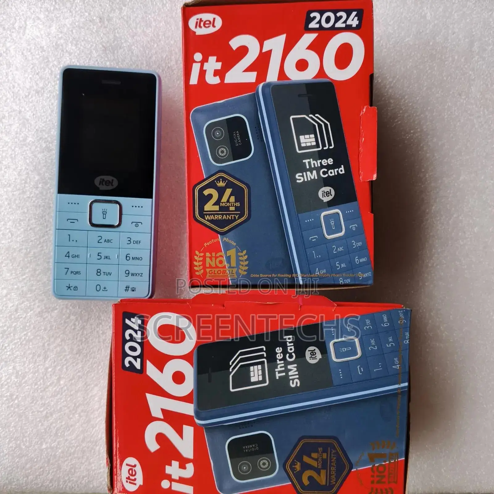 New Itel it2160 Blue