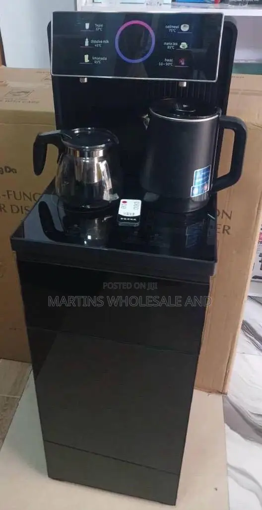 Bottomload Water Dispenser With Coffee Maker Kettle and Remote Control