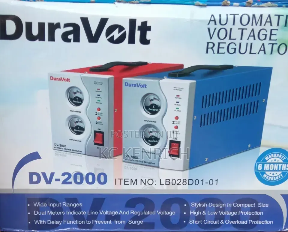 Duravolt Stabilizer 2000 Watts
