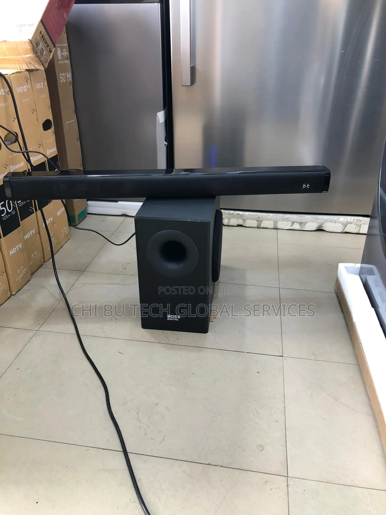 Boss Digital Bd601 Wireless Bluetooth Soundbar System.