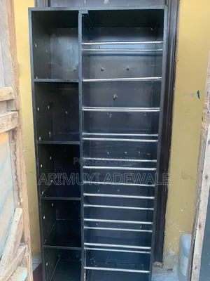 Black Shoe Rack and in Good Condition