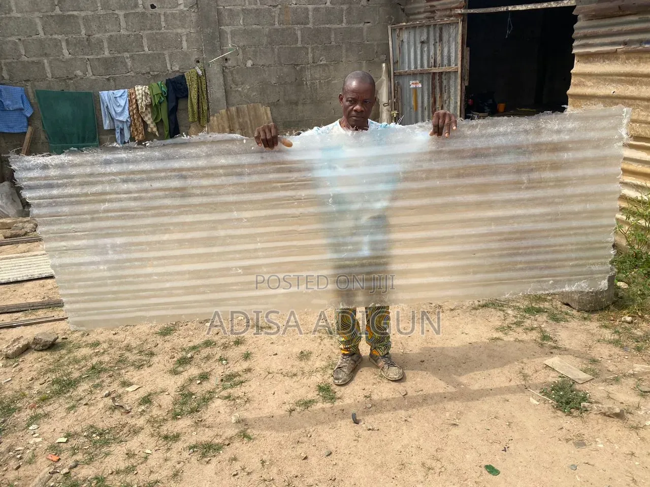 Transparent Fibre Roofing Sheetd