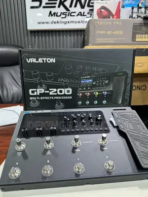 Valeton Gp-200 Multi-effects Processor Pedal For Lead And Bass Guitar