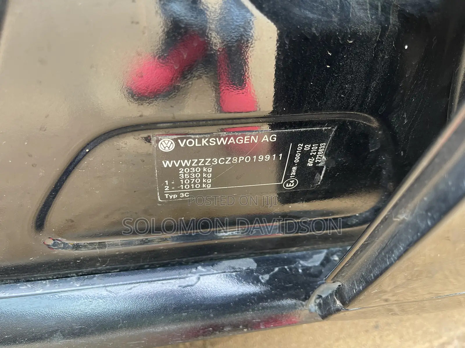 Volkswagen Passat 2008 Black