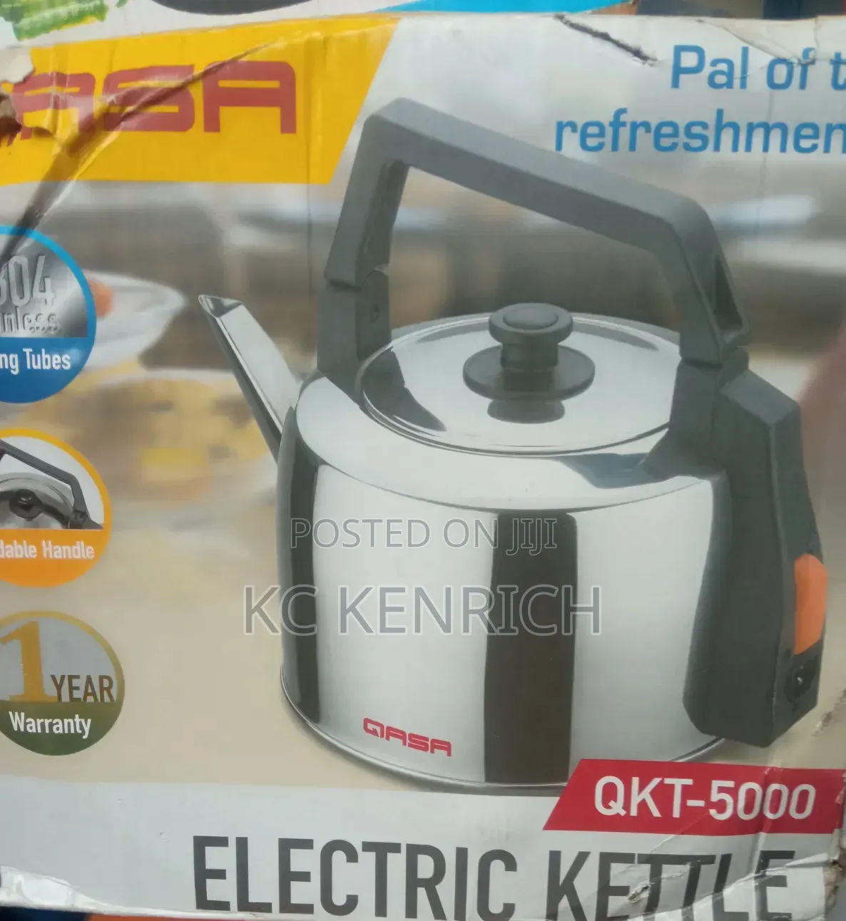 Qasa Electric Kettle 5 LTRS