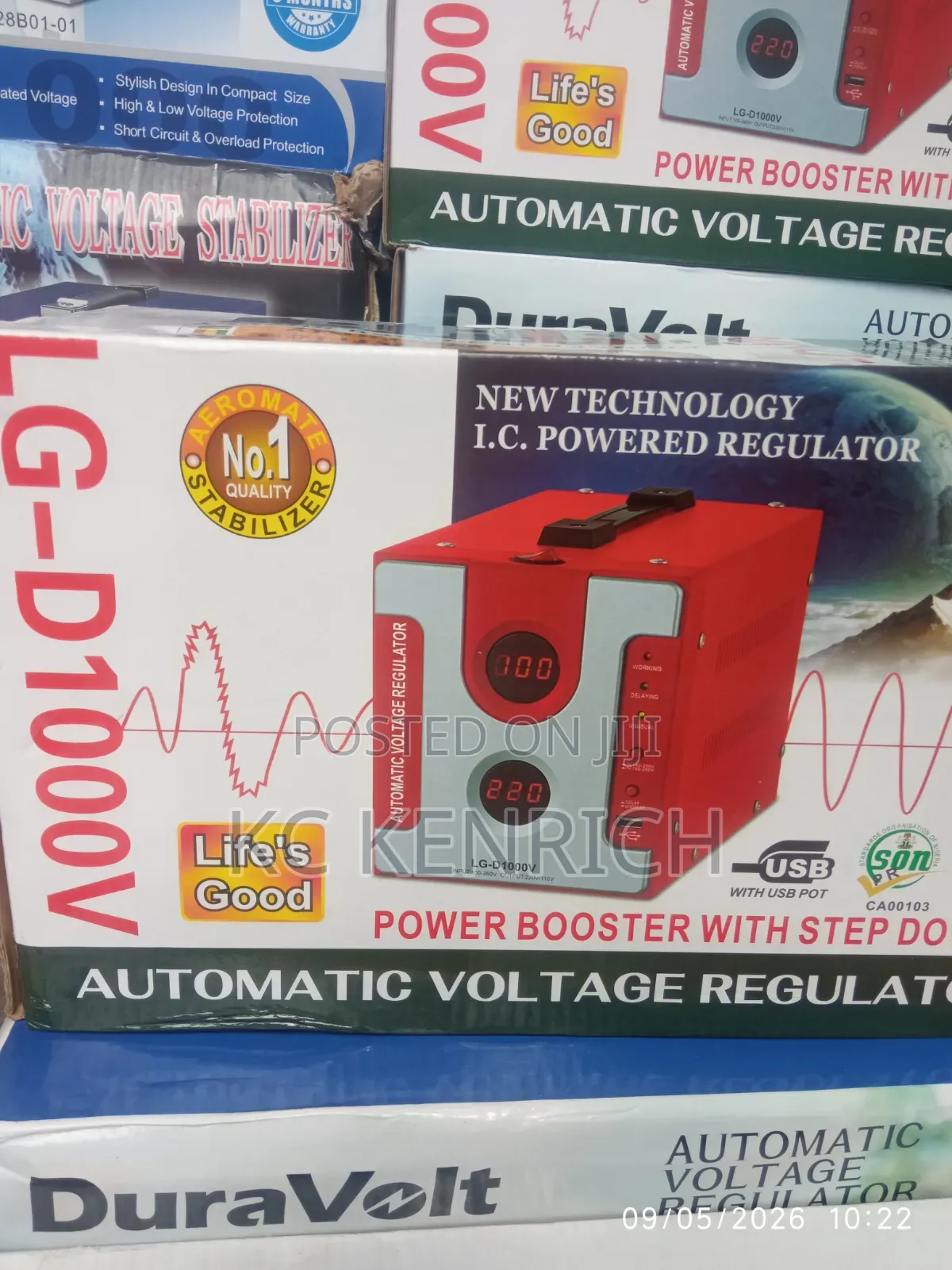 L G Stabilizer 1000 Watts