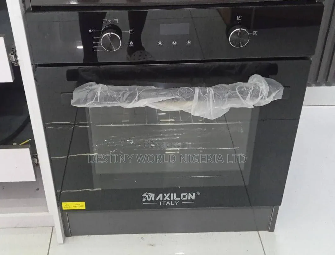 Built-in Electric and Gas Oven and Digital Timer Display