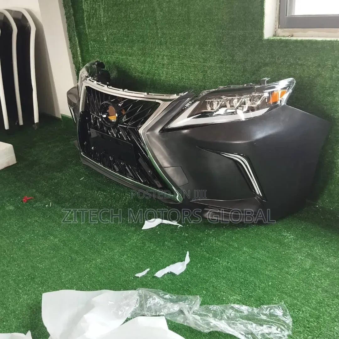 Complete Front Bumper With Head Light Rx350 Upgrade