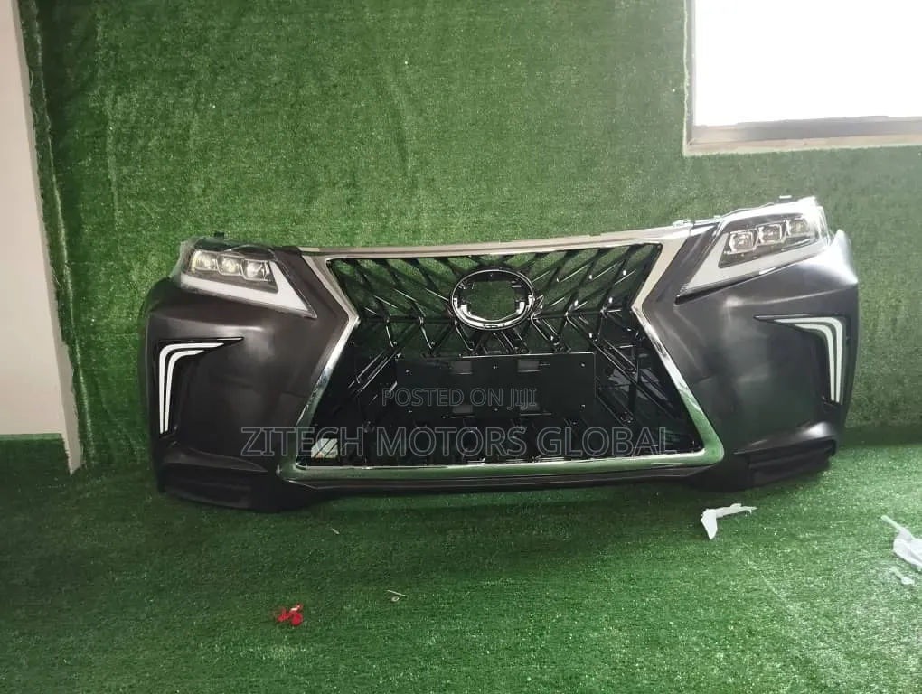Complete Front Bumper With Head Light Rx350 Upgrade