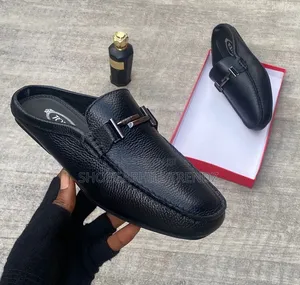 Classy Leather Half Shoes