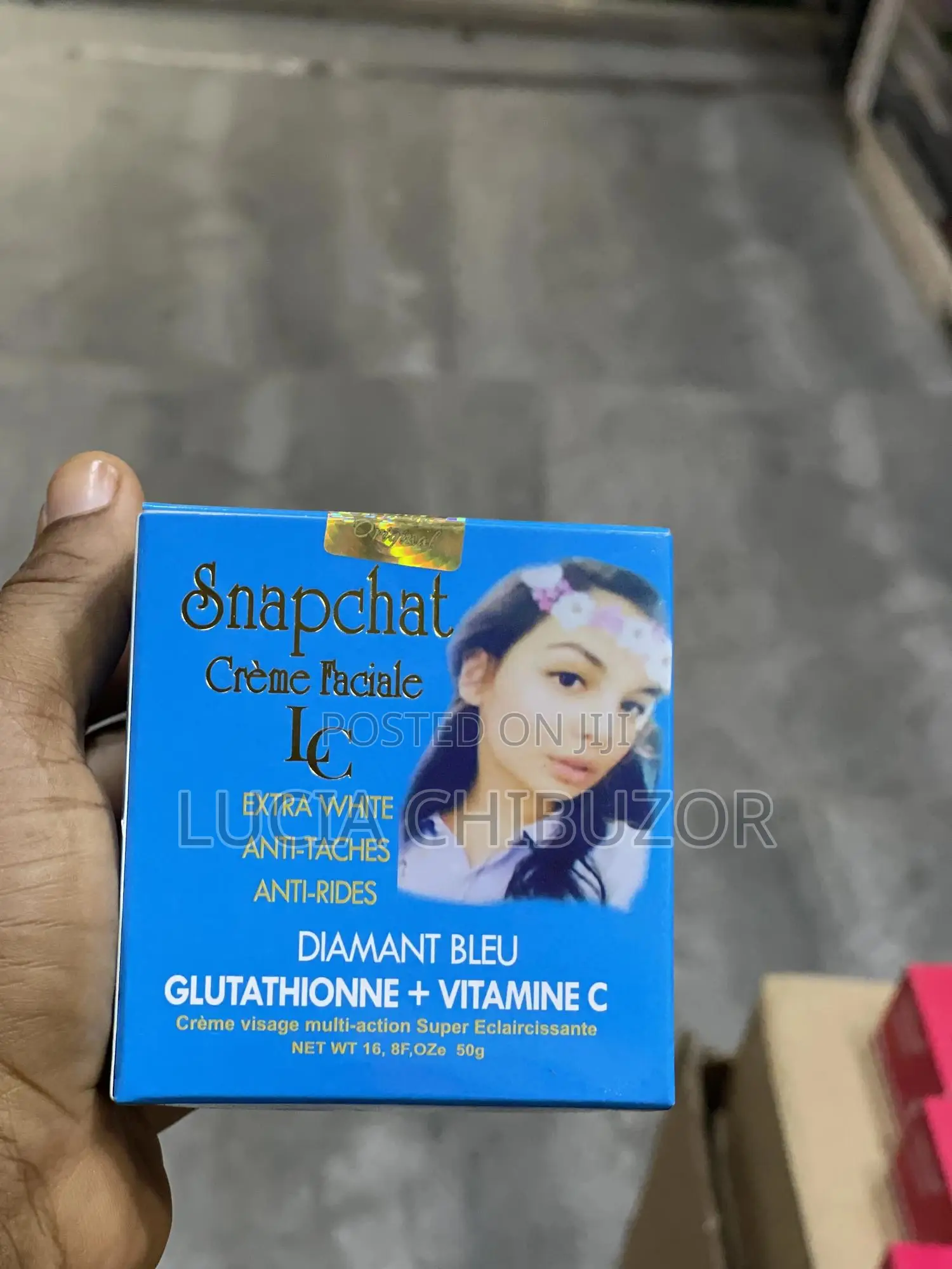 Snapchat Lotion and Face Cream