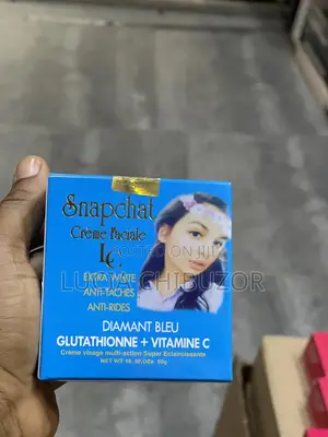 Snapchat Lotion and Face Cream