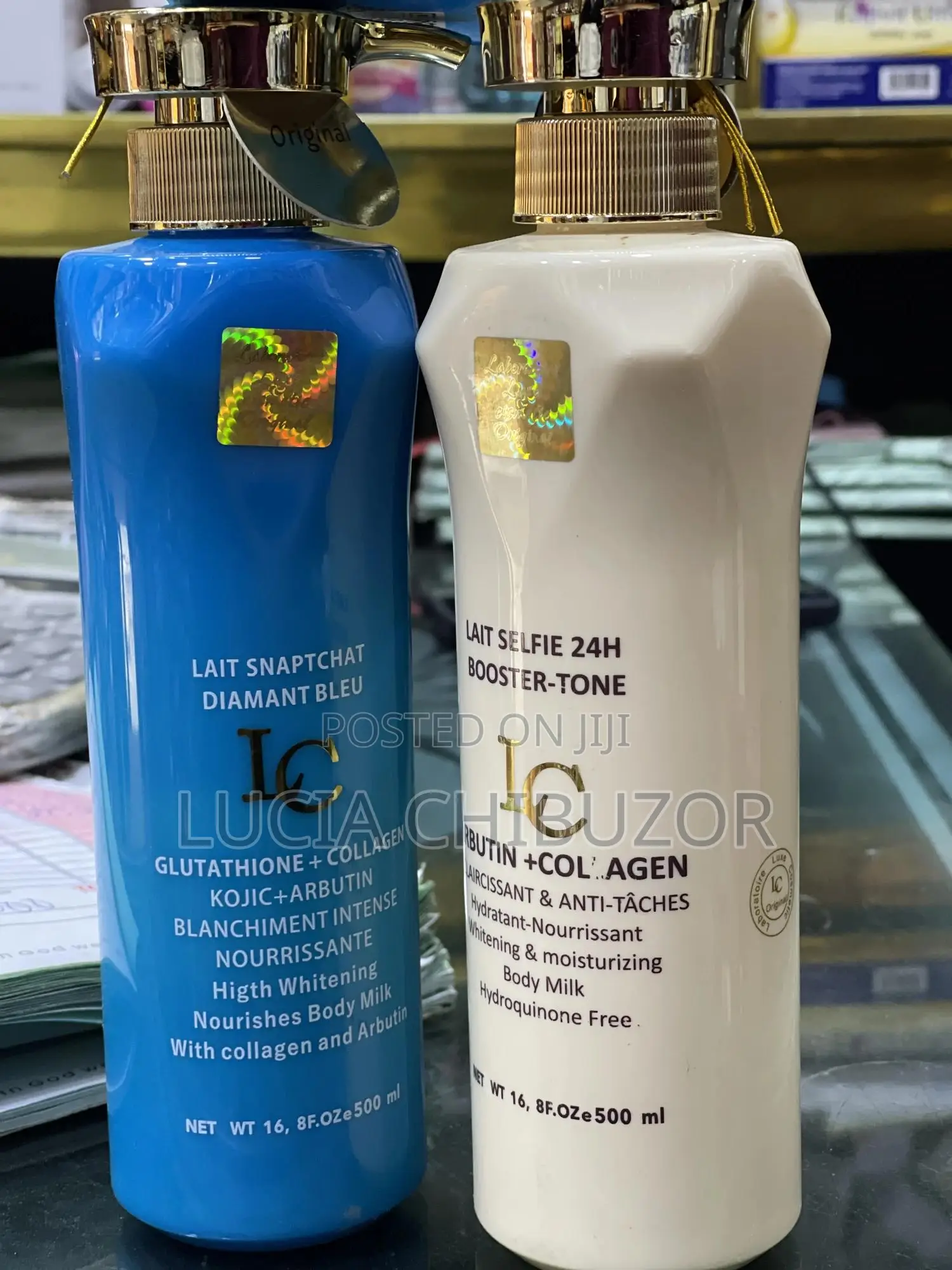 Snapchat Lotion and Face Cream