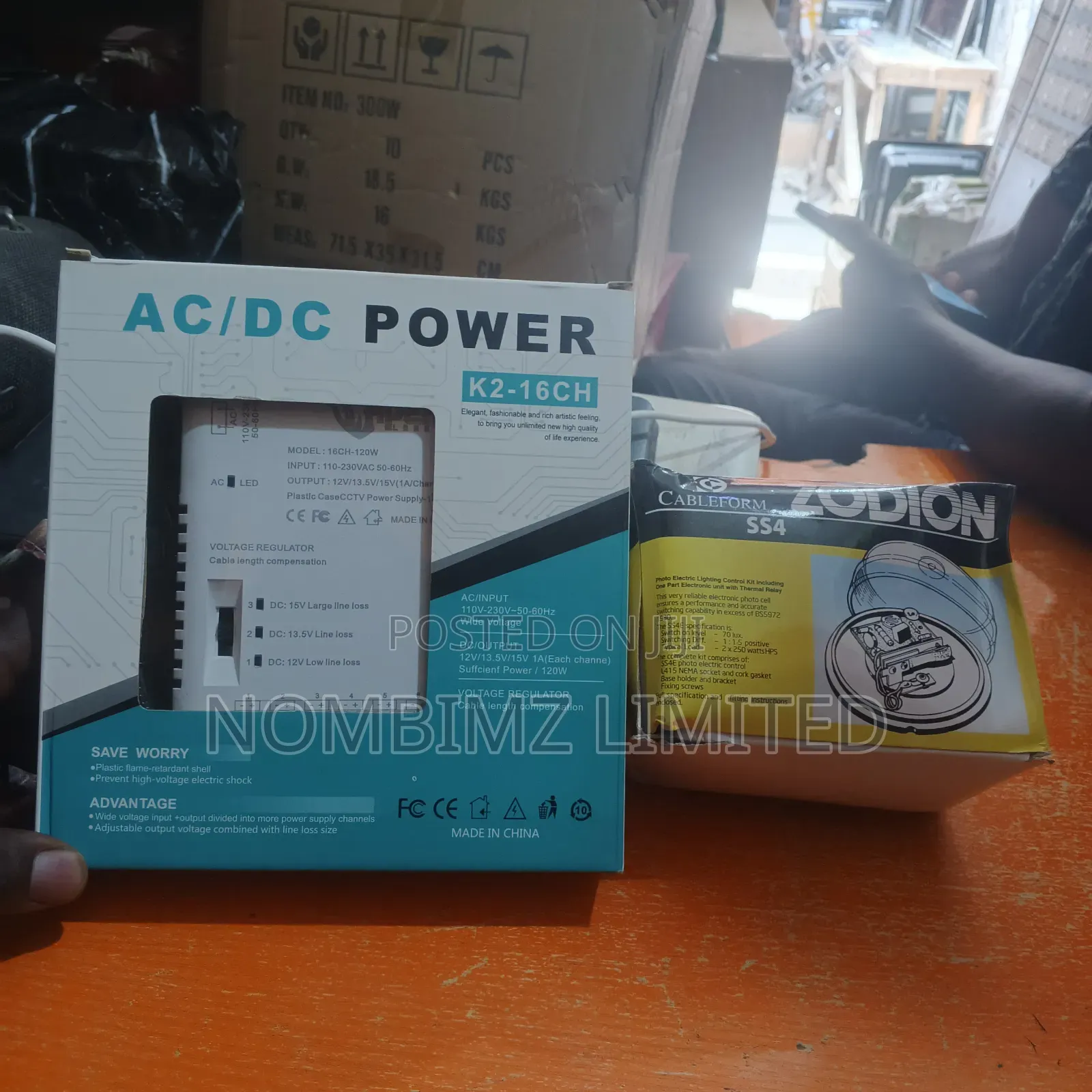 Ac/Dc Power -26ch / Ss4 Zodion Sensor – For Street Lighting
