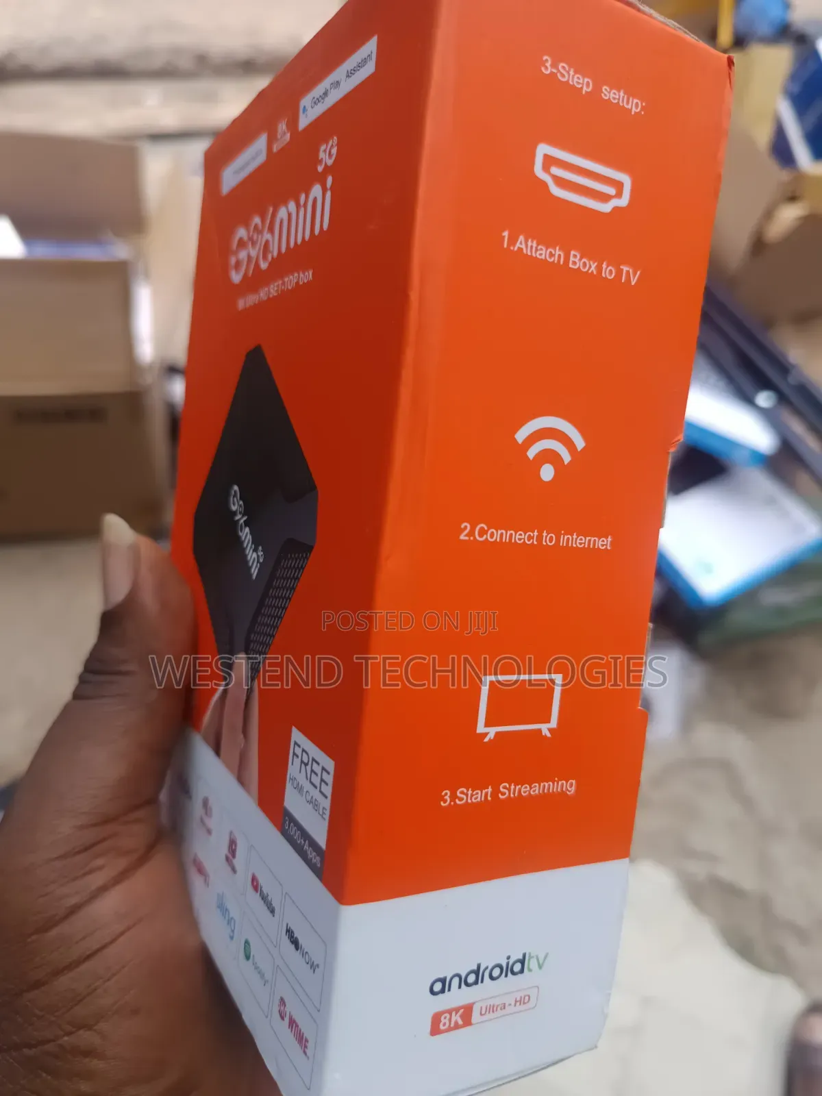 5g Android TV Box Display Android 14.0 4gb/64gb Storage