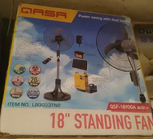 Qasa 18inches Yoga Ac/Dc Standing Fan