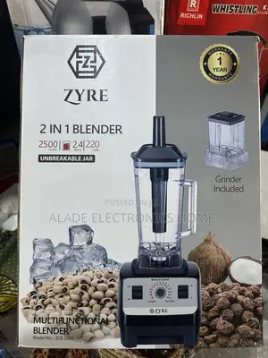 Original Zyre Blender/Grinder (It Grind Beans, Coconut, Tigernut)