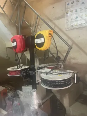 Industrial Hose Reel Station Features Automatic Retraction Mechanisms