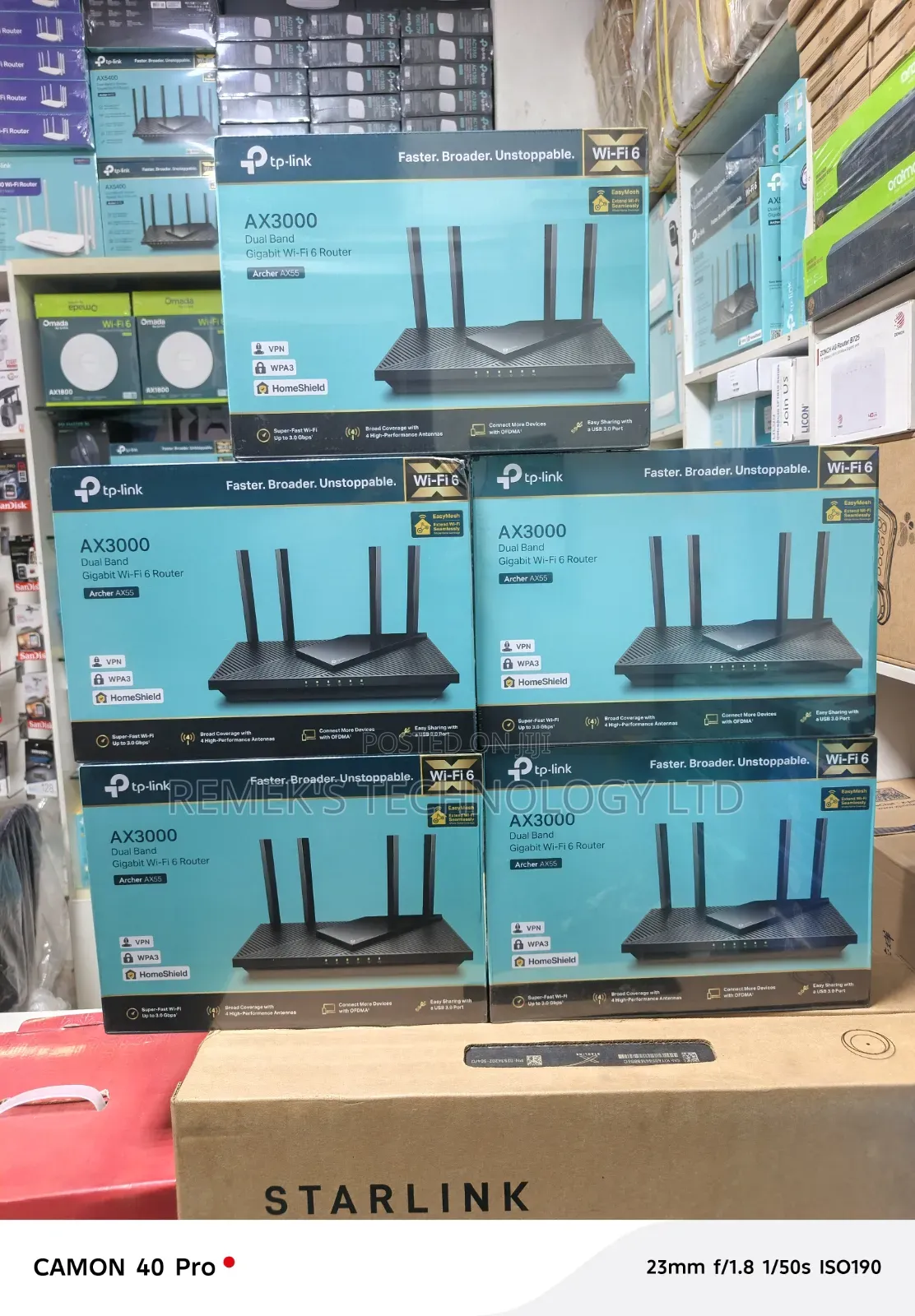 Tplink Ax3000 Easy Mesh Router