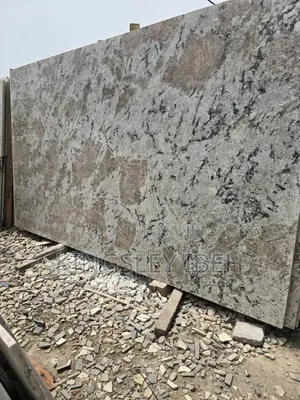 Ivory Red Granite Marble Slab