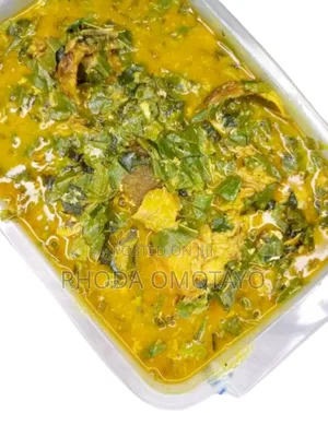 1000ml of Oha Soup With 2 Wraps of Semo