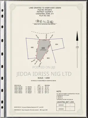 Prime Guzape Ii Residential Plot for Sale – 2,727sqm