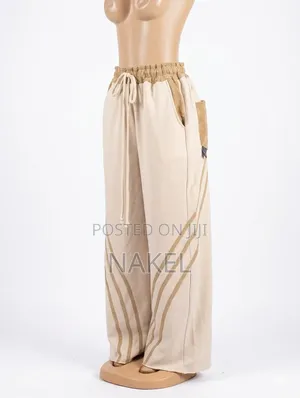 Boho-Chic Corduroy Patchwork Sweatpants