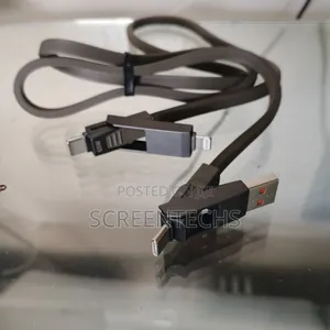 65 Watts Original Newage 4-in-1 Data Charging Cord.