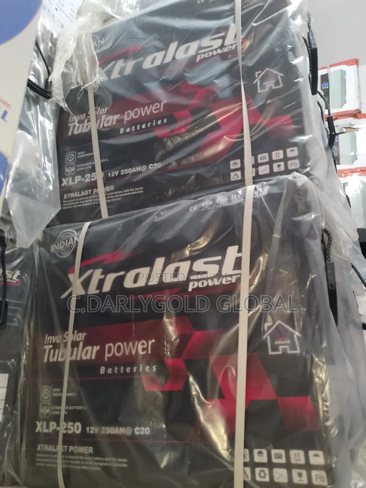 Xtralast Tubular 250ah Battery