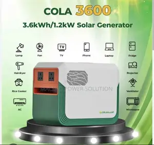Cola 3.6kwh Solar Generator