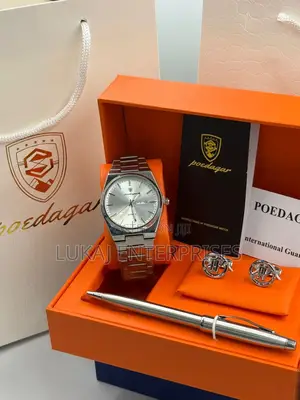 Poedagar Classic Gift Set-Watch