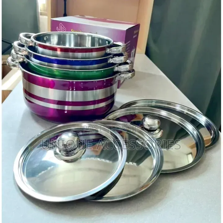 26cm,24cm,22cm and 20cm Steel Pot