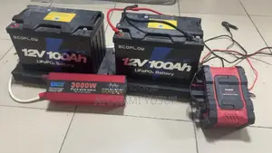 3months Used 3000w Inverter With 2 Ecoflow Batteries