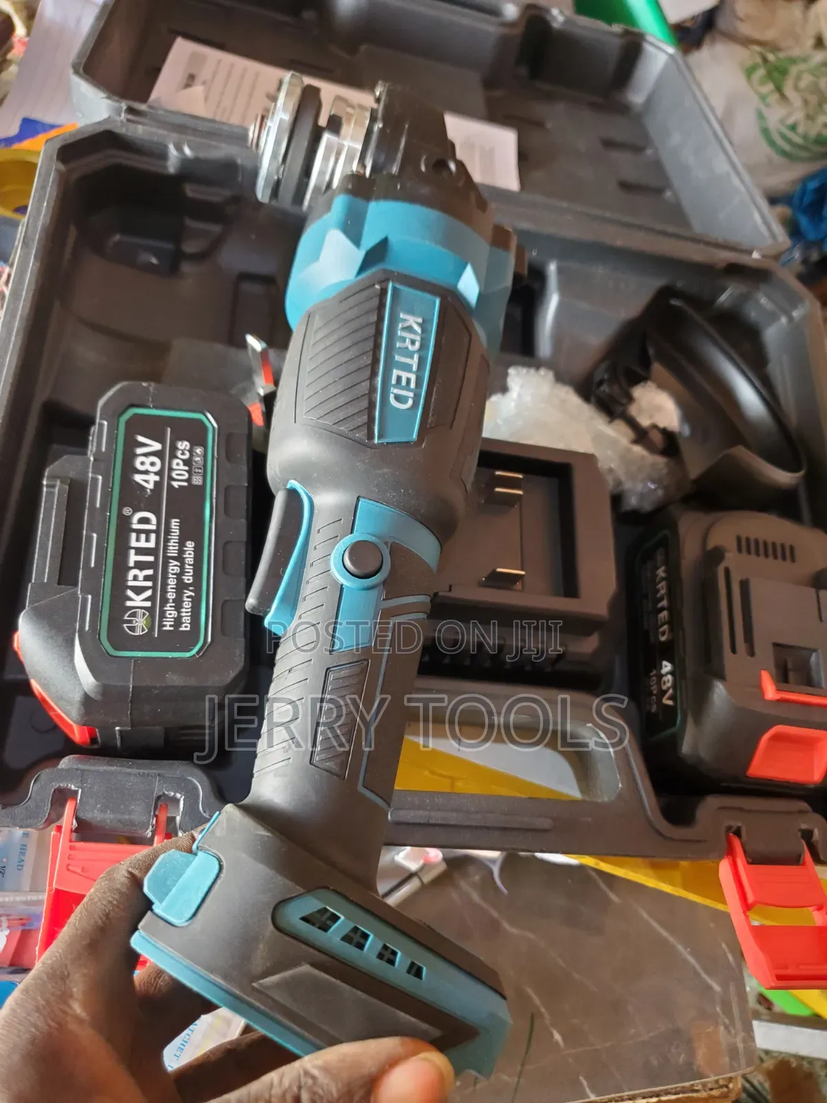 Krted Lithium Powered Angle Grinder 48v