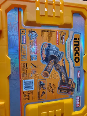 20v Ingco Cordless Angle Grinder