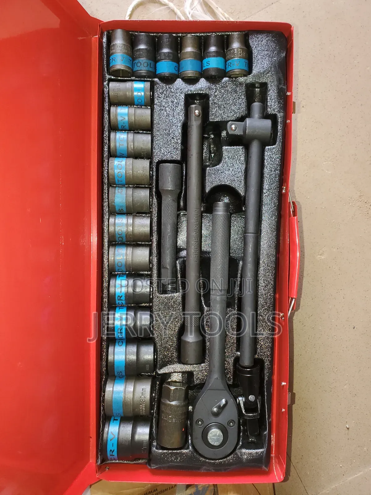 25pcs 1⁄2 Dr.Socket Set