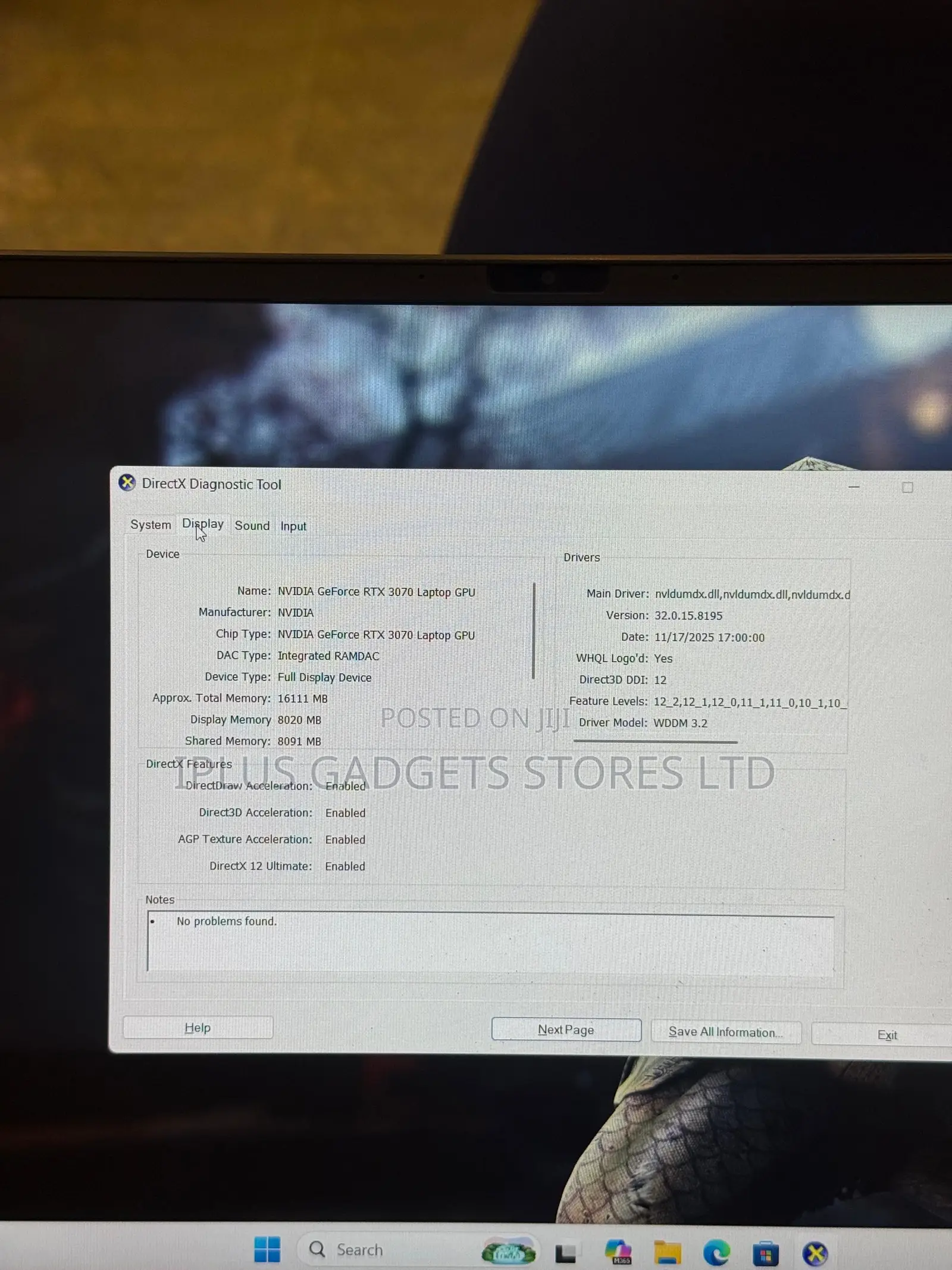 Laptop Alienware M15 R6 16GB Intel Core i7 SSD 1T