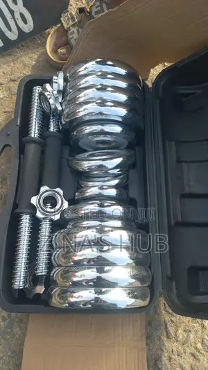 New Fully Boxed 30kg Chrome Weight Set