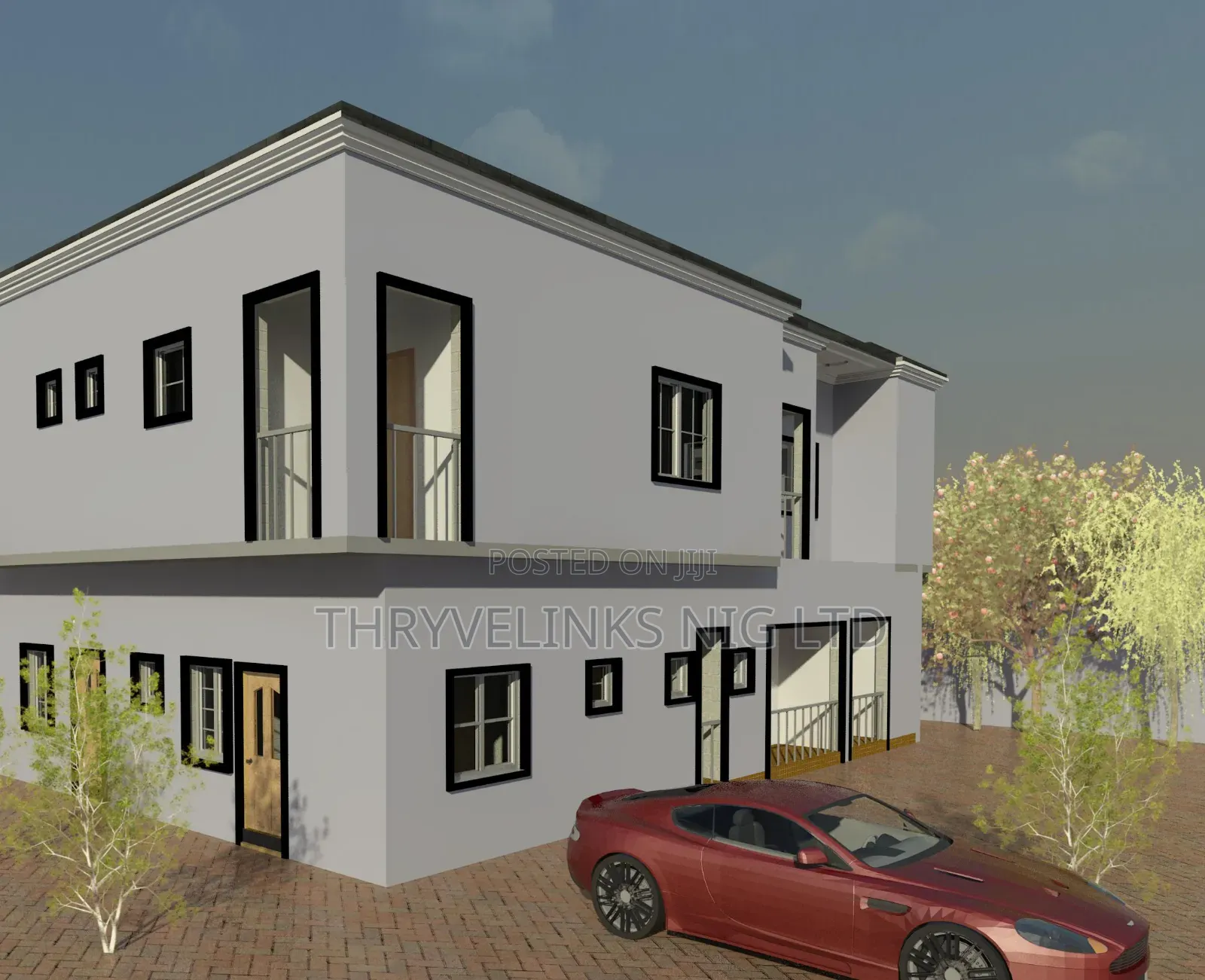 Well Drawn Architectural Plan Plus 3d View