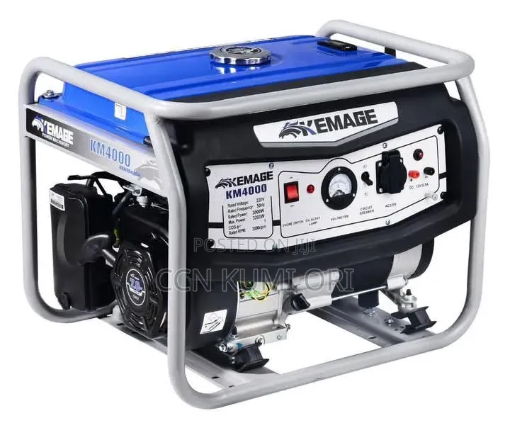 Kamage 4000 Generator 2.8kva Manual. Copper Coil