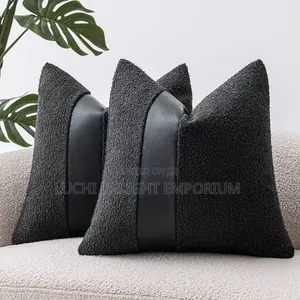 Luxury Bouclé Throw Pillows -2 Pics