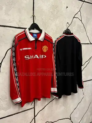 Manchester United Sharp Long Sleeve Jersey